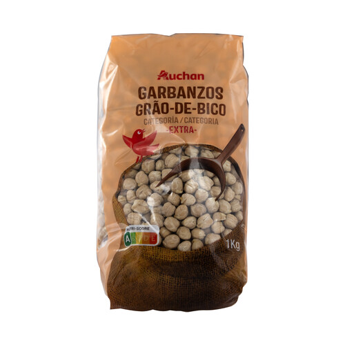 Alcampo PRODUCTO ALCAMPO Garbanzos categoria extra 1 kg