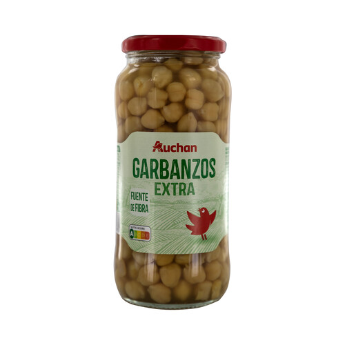 Alcampo PRODUCTO ALCAMPO Garbanzos extra cocidos bote 400 g