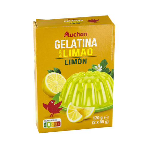 Alcampo PRODUCTO ALCAMPO Gelatina en polvo con sabor a limón 2 x 85 g