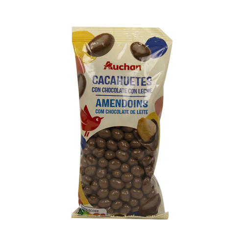 Alcampo PRODUCTO ALCAMPO Grageados cacahueta chocolate con leche 250 g