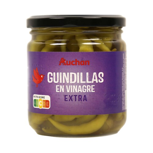 Alcampo PRODUCTO ALCAMPO Guindillas en vinagre extra PRODUCTO ALCAMPO frasco de 130 g