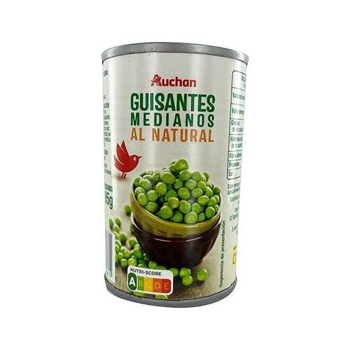 Alcampo PRODUCTO ALCAMPO Guisantes medianos al natural 95 g