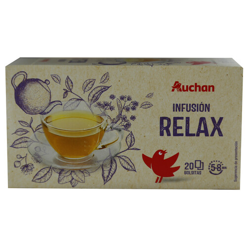 Alcampo PRODUCTO ALCAMPO Infusión multifuncón relax 20 uds.40 g