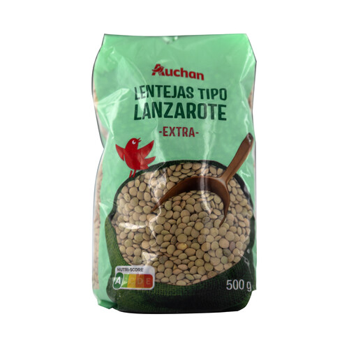 Alcampo PRODUCTO ALCAMPO Lenteja extra tipo Lanzarote paquete 500 g