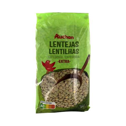 Alcampo PRODUCTO ALCAMPO Lentejas extra paquete 500 g