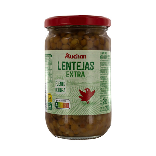 Alcampo PRODUCTO ALCAMPO Lentejas extra ya cocidas bote 210 g