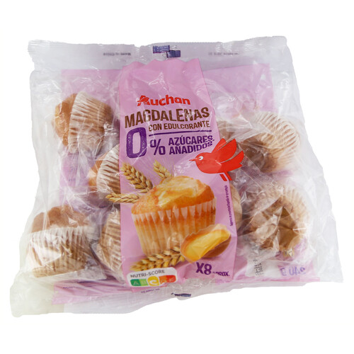 Alcampo PRODUCTO ALCAMPO Magdalenas 0 % azúcares añadidos PRODUCTO ALCAMPO 315 g