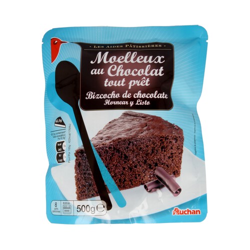 Alcampo PRODUCTO ALCAMPO Masa para preparar bizcocho de chocolate 500 g