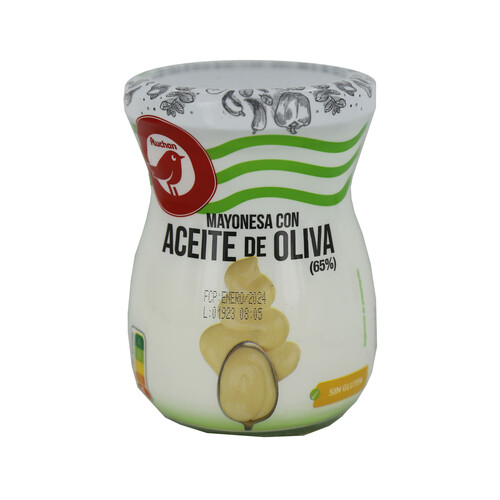 Alcampo PRODUCTO ALCAMPO Mayonesa con aceite de oliva frasco de 225 ml