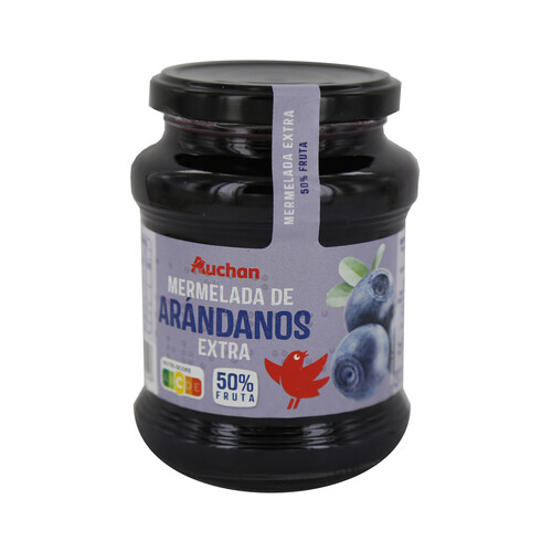Alcampo PRODUCTO ALCAMPO Mermelada de arándanos extra 50 % de fruta PRODUCTO ALCAMPO 410 g