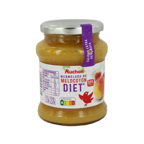 Alcampo PRODUCTO ALCAMPO Mermelada de melocotón Diet sin azúcares añadidos PRODUCTO ALCAMPO 350 gr