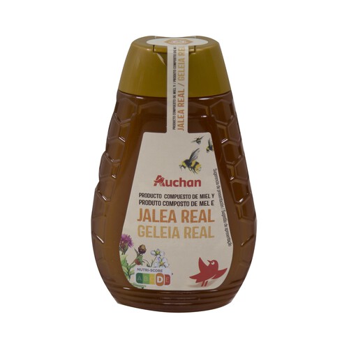 Alcampo PRODUCTO ALCAMPO Miel con jalea real con sistema anti goteo 350 g