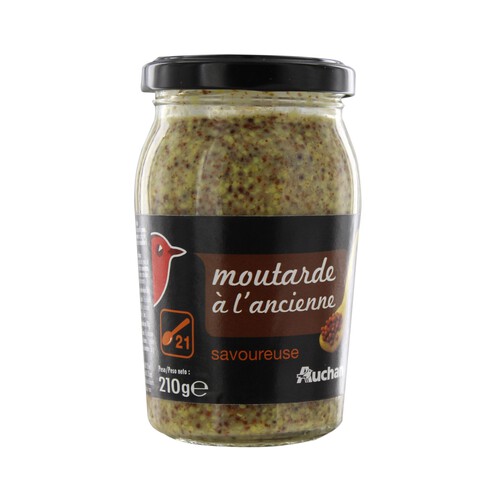Alcampo PRODUCTO ALCAMPO Mostaza de Dijon anciene frasco de 210 g