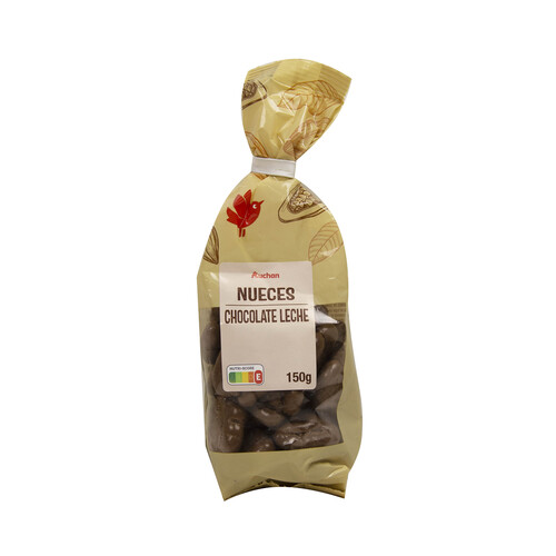 Alcampo PRODUCTO ALCAMPO Nueces bañadas en chocolate con leche 150 g