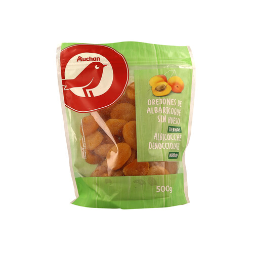 Alcampo PRODUCTO ALCAMPO Orejones de albaricoque sin hueso PRODUCTO ALCAMPO 500g