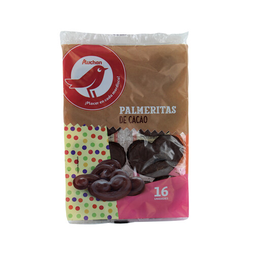 Alcampo PRODUCTO ALCAMPO Palmeras de chocolate 275 gr