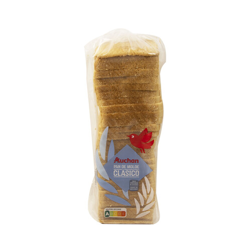 Alcampo PRODUCTO ALCAMPO Pan de molde blanco con corteza 1000 g