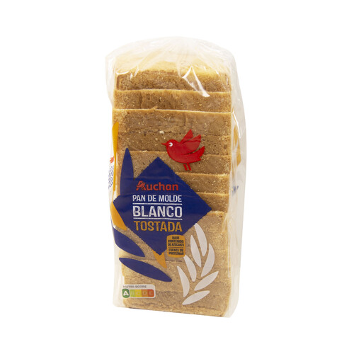 Alcampo PRODUCTO ALCAMPO Pan de molde blanco con corteza especial tostada 800 g