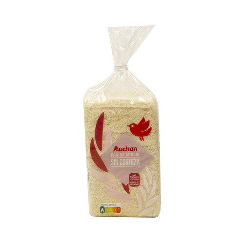 Alcampo PRODUCTO ALCAMPO Pan de molde blanco sin corteza 450 g