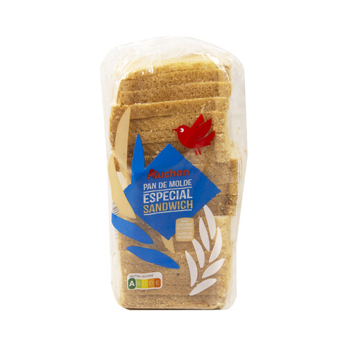 Alcampo PRODUCTO ALCAMPO Pan de molde con corteza especial sándwich 800 g