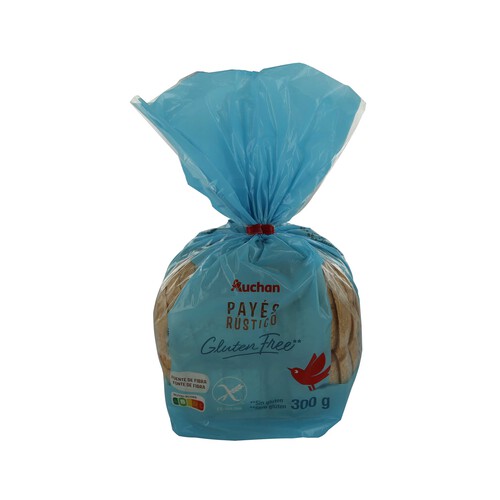 Alcampo PRODUCTO ALCAMPO Pan rústico sin gluten PRODUCTO ALCAMPO 300 g