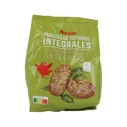 Alcampo PRODUCTO ALCAMPO Panecillos tostados integrales 225 g