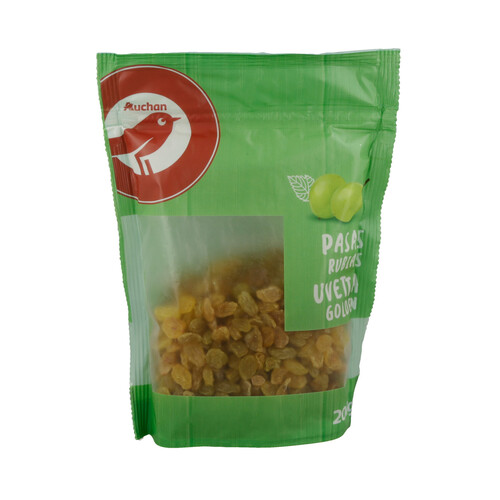 Alcampo PRODUCTO ALCAMPO Pasas rubias PRODUCTO ALCAMPO 200 g