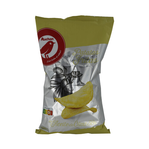 Alcampo PRODUCTO ALCAMPO Patatas fritas lisas con aceite de oliva PRODUCTO ALCAMPO bolsa de 150 g