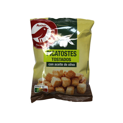 Alcampo PRODUCTO ALCAMPO Picatostes tostados con aceite de oliva y sal 75 g