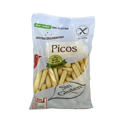 Alcampo PRODUCTO ALCAMPO Picos sin gluten PRODUCTO ALCAMPO 100 g