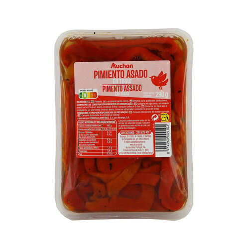 Alcampo PRODUCTO ALCAMPO Pimiento asado en tiras PRODUCTO ALCAMPO bandeja de 290 g
