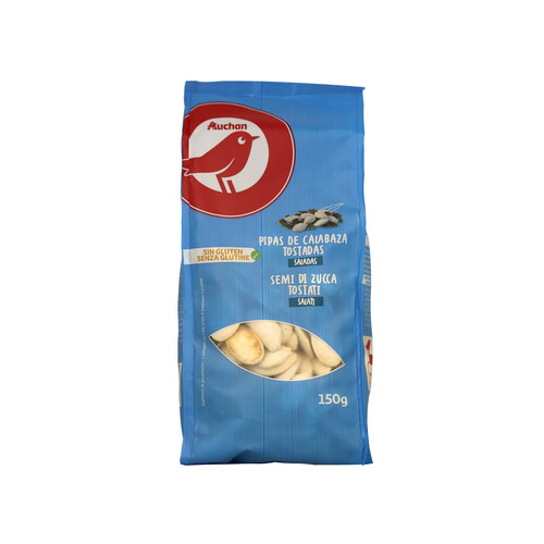 Alcampo PRODUCTO ALCAMPO Pipas de calabaza tostadas y saladas PRODUCTO ALCAMPO 150 g