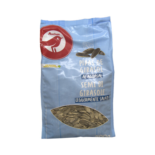 Alcampo PRODUCTO ALCAMPO Pipas de girasol al aguasol PRODUCTO ALCAMPO 500 g