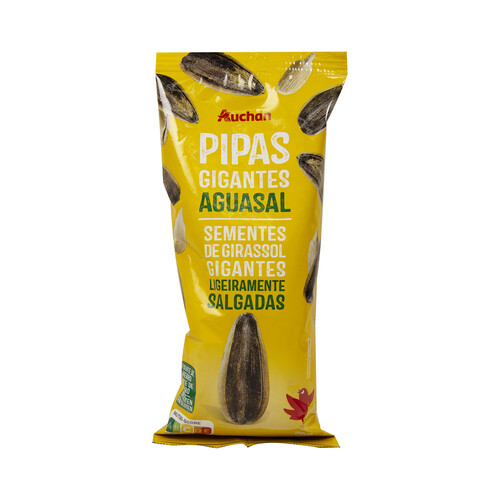 Alcampo PRODUCTO ALCAMPO Pipas de girasol gigantes al aguasal PRODUCTO ALCAMPO 200 g
