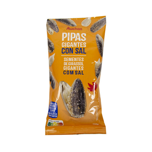 Alcampo PRODUCTO ALCAMPO Pipas de girasol gigantes saladas PRODUCTO ALCAMPO 130 g