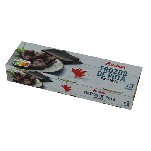 Alcampo PRODUCTO ALCAMPO Pota en su tinta en trozos 3 uds x 51 g