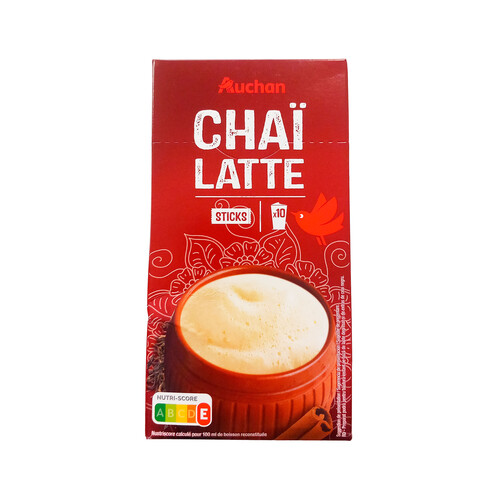Alcampo PRODUCTO ALCAMPO Preparado chai latte x 10 uds 250 g