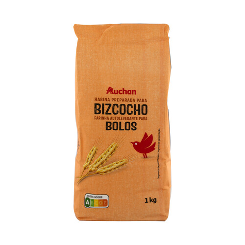 Alcampo PRODUCTO ALCAMPO Preparado de harina de trigo especial para bizcochos 1 kg