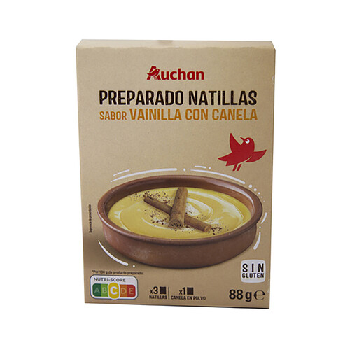 Alcampo PRODUCTO ALCAMPO Preparados en polvo para natilla PRODUCTO ALCAMPO 89 g