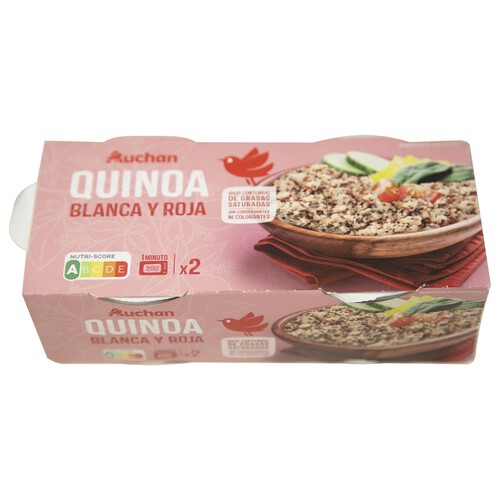 Alcampo PRODUCTO ALCAMPO Quinoa blanca y roja cocida 2 x 125 g