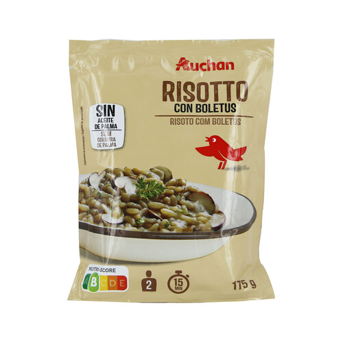 Alcampo PRODUCTO ALCAMPO Risotto con champiñones 175 g