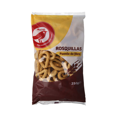 Alcampo PRODUCTO ALCAMPO Rosquillas de pan fuente de fibra 250 g