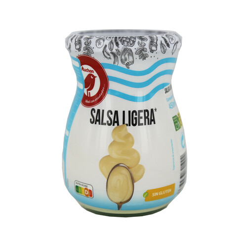 Alcampo PRODUCTO ALCAMPO Salsa ligera frasco de 450 ml