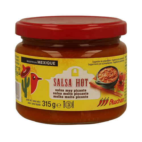 Alcampo PRODUCTO ALCAMPO Salsa mejicana muy picante PRODUCTO ALCAMPO 315 g