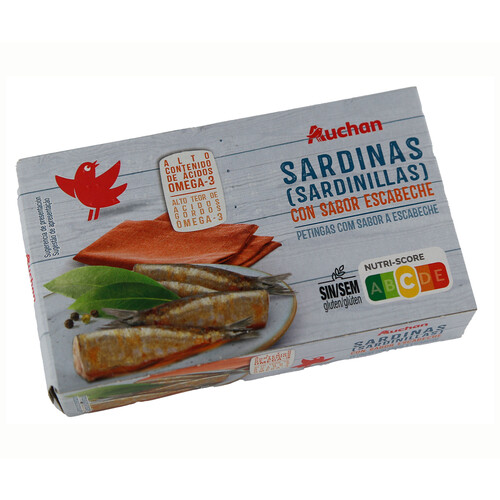 Alcampo PRODUCTO ALCAMPO Sardinillas en escabeche lata 65 g