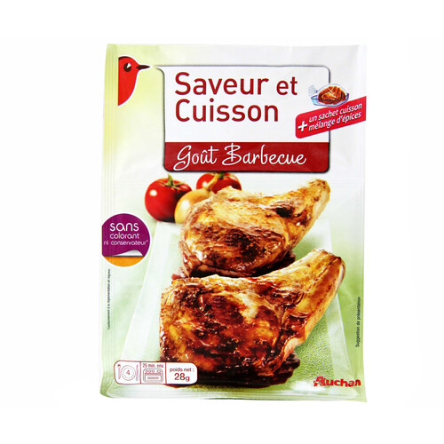 Alcampo PRODUCTO ALCAMPO Sazonador para preparar pollo asado a la barbacoa PRODUCTO ALCAMPO 28 g