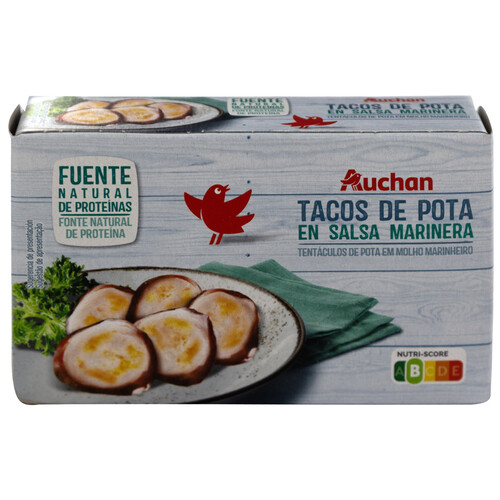 Alcampo PRODUCTO ALCAMPO Tacos de pota en salsa marinera 72 g