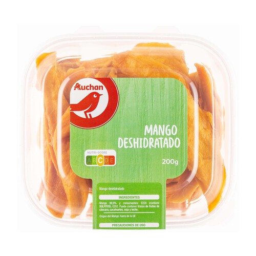 Alcampo PRODUCTO ALCAMPO Tarrina de mango deshidratado premium PRODUCTO ALCAMPO 200g