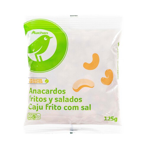 Alcampo PRODUCTO ECONÓMICO ALCAMPO Anacardos fritos y salados PRODUCTO ECONÓMICO ALCAMPO 125 g