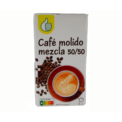 Alcampo PRODUCTO ECONÓMICO ALCAMPO Café molido mezcla (50/50) 250 g
